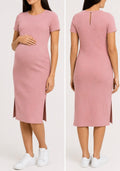 Parasuco Maternity Rib-Knit Midi Dress