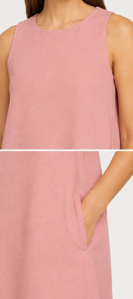 Hudson Los Angeles Women’s Sleeveless Shift Dress