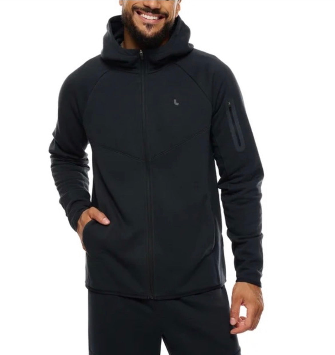 Lolë – Men’s Full-Zip Fleece Hoodie Sweater