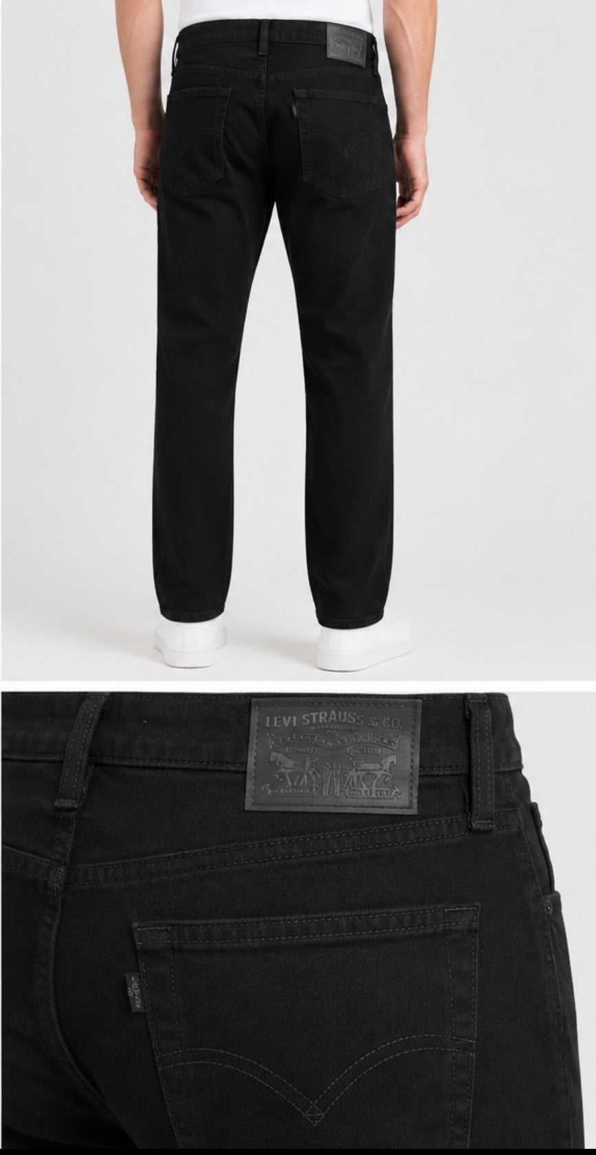 Womens Levis Jeans Black