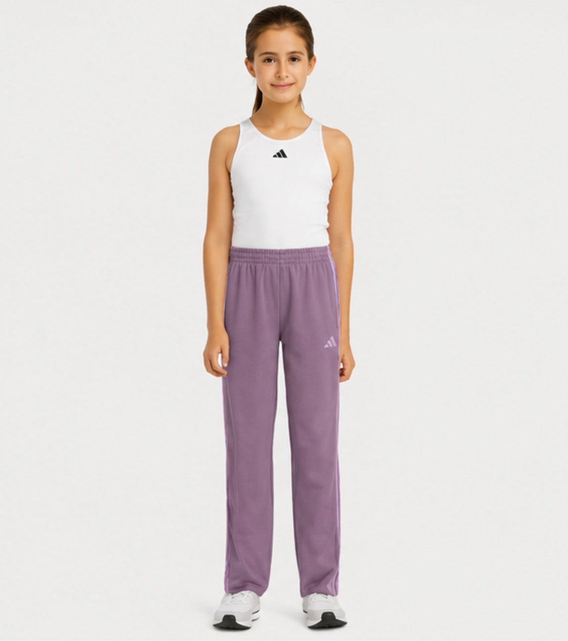 Adidas Girls’ Fleece Jogger Pants