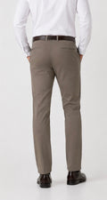 Urban Star Men’s 5-Pocket Bengaline Pants – Taupe Grey