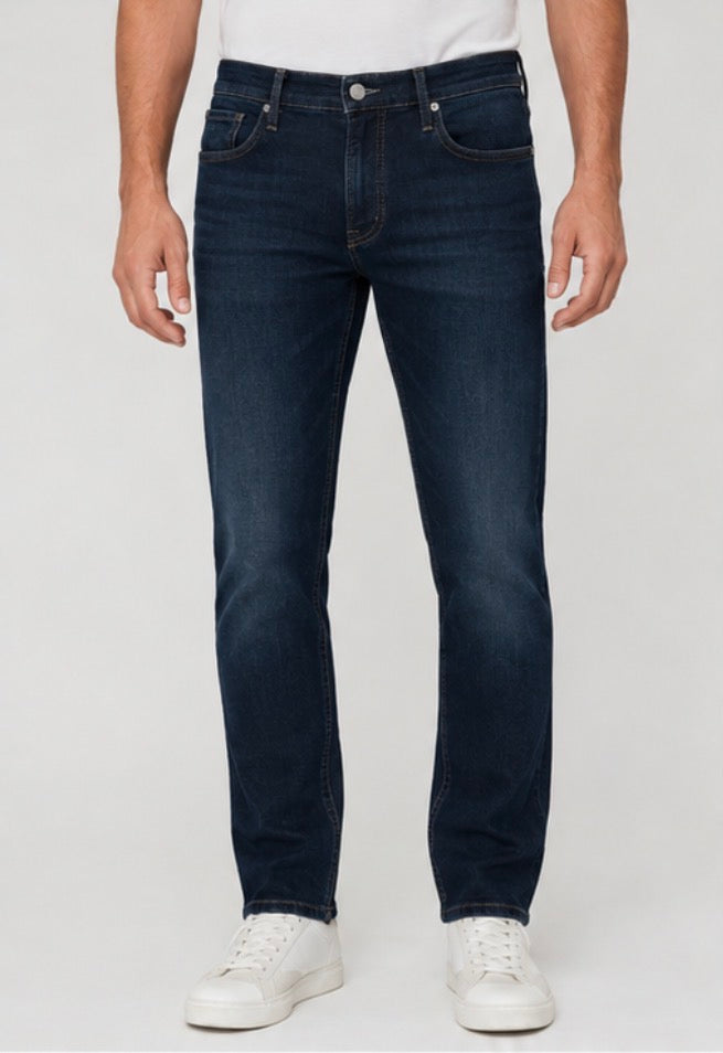 Buffalo David Bitton Men’s Slim Straight Stretch Jeans – Dark Blue