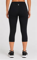 Spyder Women’s Active Sport Capri Leggings with Pockets – Black