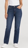 Lucky Brand Mid Rise Straight Leg Jeans – Dark Blue