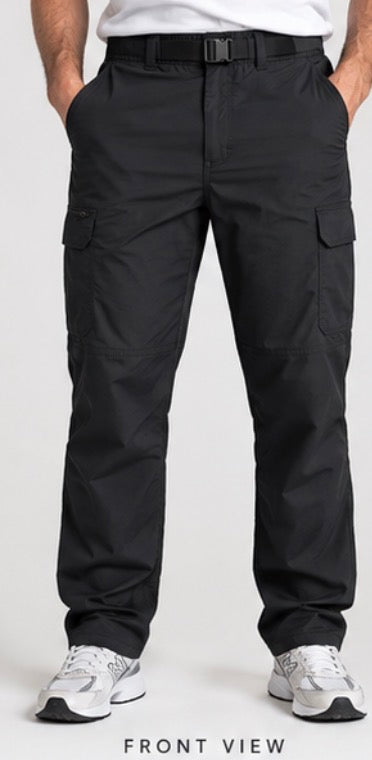 The BC Clothing Co. Men’s Convertible Cargo Pants – Black