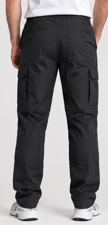 The BC Clothing Co. Men’s Convertible Cargo Pants – Black