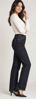 Santana Jeans Women’s Straight Leg Jeans – Dark Wash