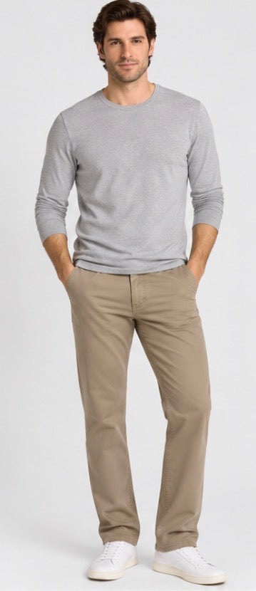 JACHS NY Men’s 5-Pocket Pants – Khaki