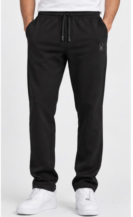 Spyder Men’s Active Pants – Black Performance Stretch Pants