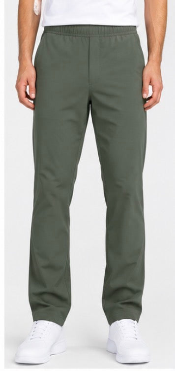 Eddie Bauer Men’s Traveler Pants Olive Green – Stretch Travel Pants