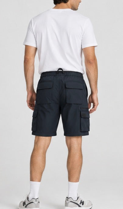 Tilley Men’s Trek Cargo Shorts – Navy Lightweight Outdoor Shorts