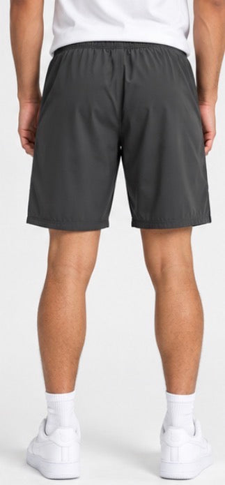 Lolë Men’s Charcoal Athletic Shorts – Lightweight Performance Shorts
