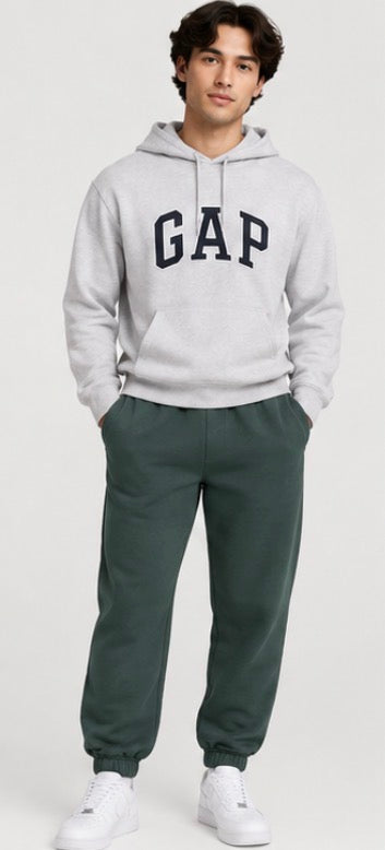 GAP Men’s Fleece Jogger Sweatpants – Dark Green