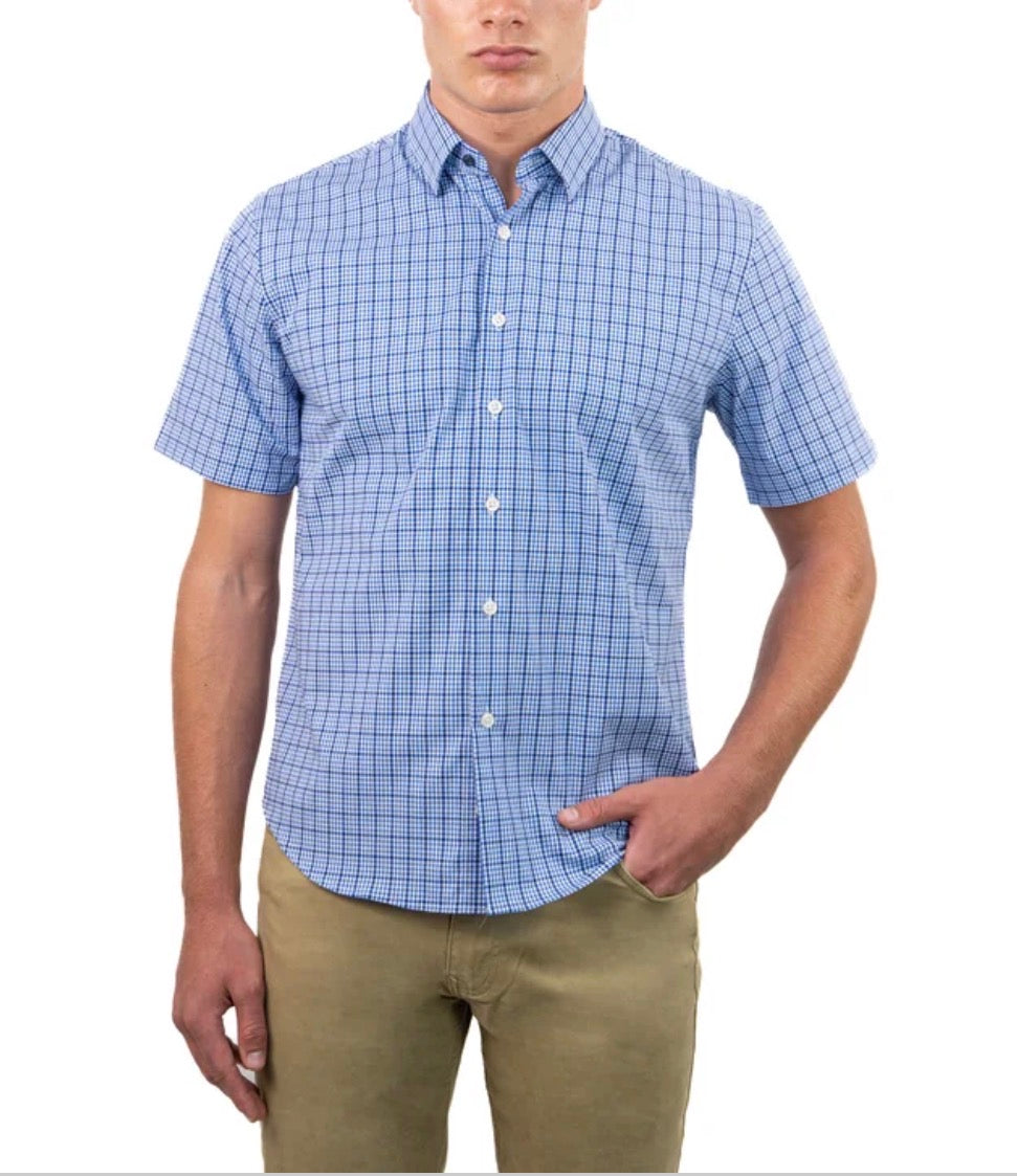 Duchamp Men's Short Sleeve Button-Down Shirt
