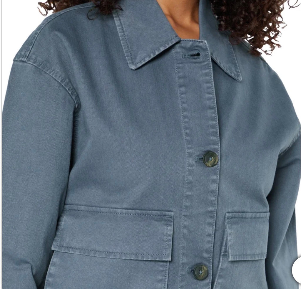 Gap Women's Relaxed Fit Woven Cotton Twill Jacket