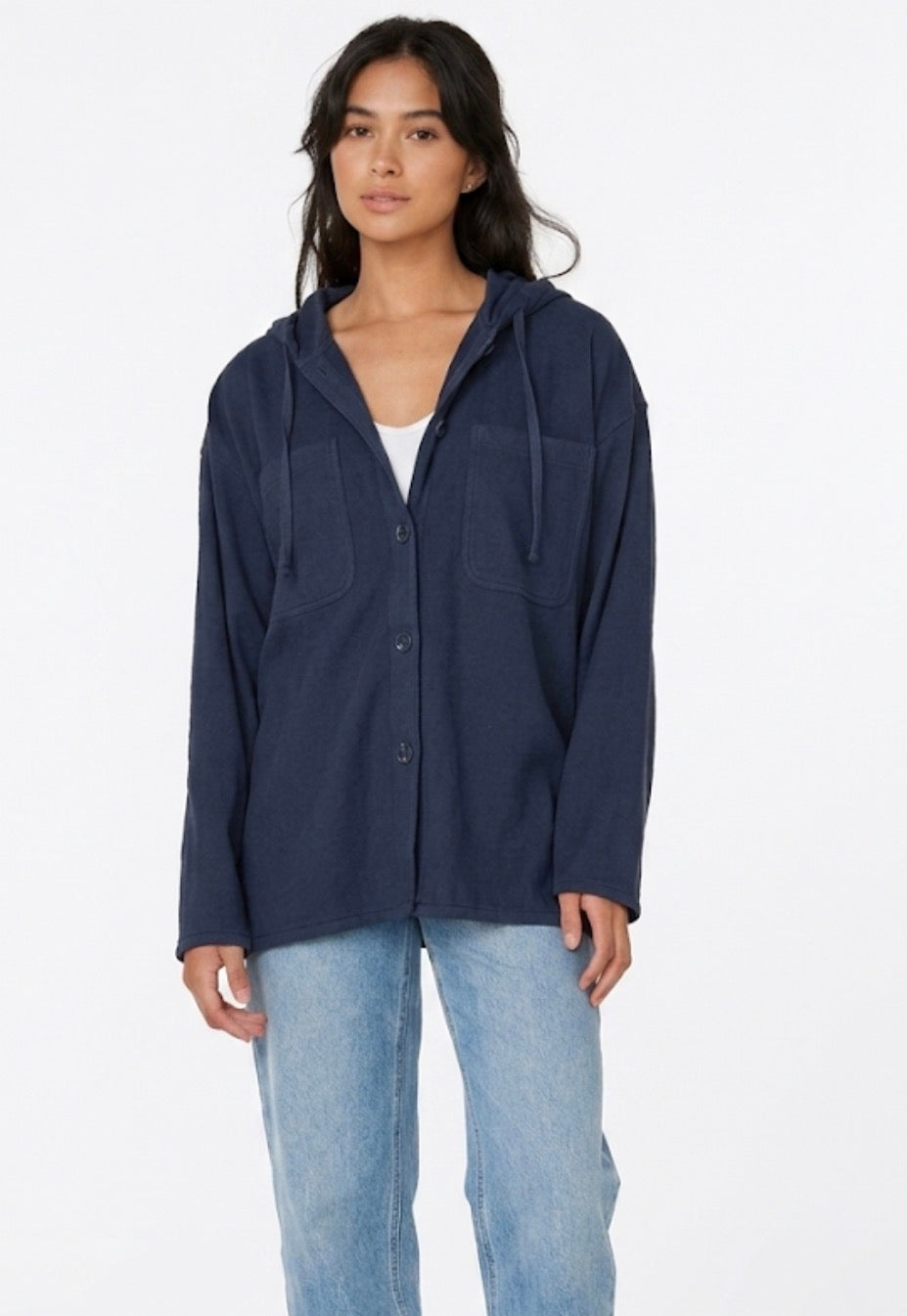 Roxy Women's Coastal Shacket Hoodie