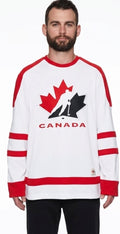 eam Canada Hockey-Style Long-Sleeve Graphic Shirt