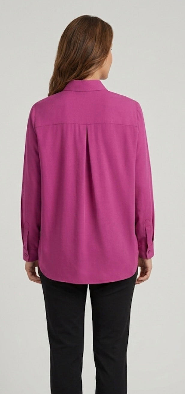 French Connection brand women's Long Sleeve Button-Up Shirt
