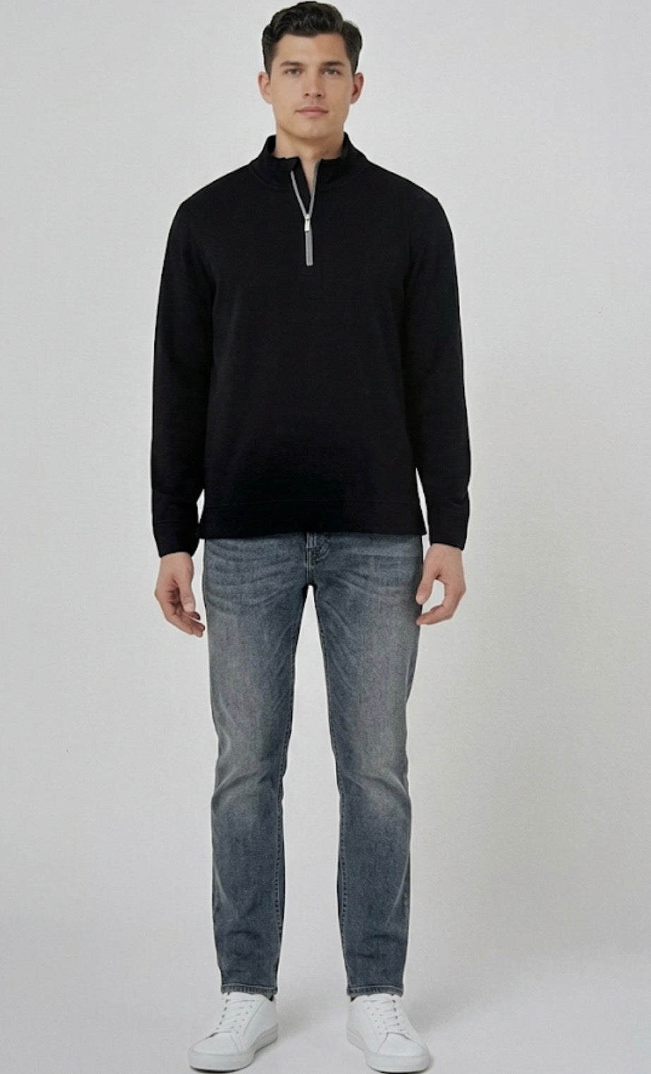 Kirkland Signature brand Men's Quarter-Zip Pullover