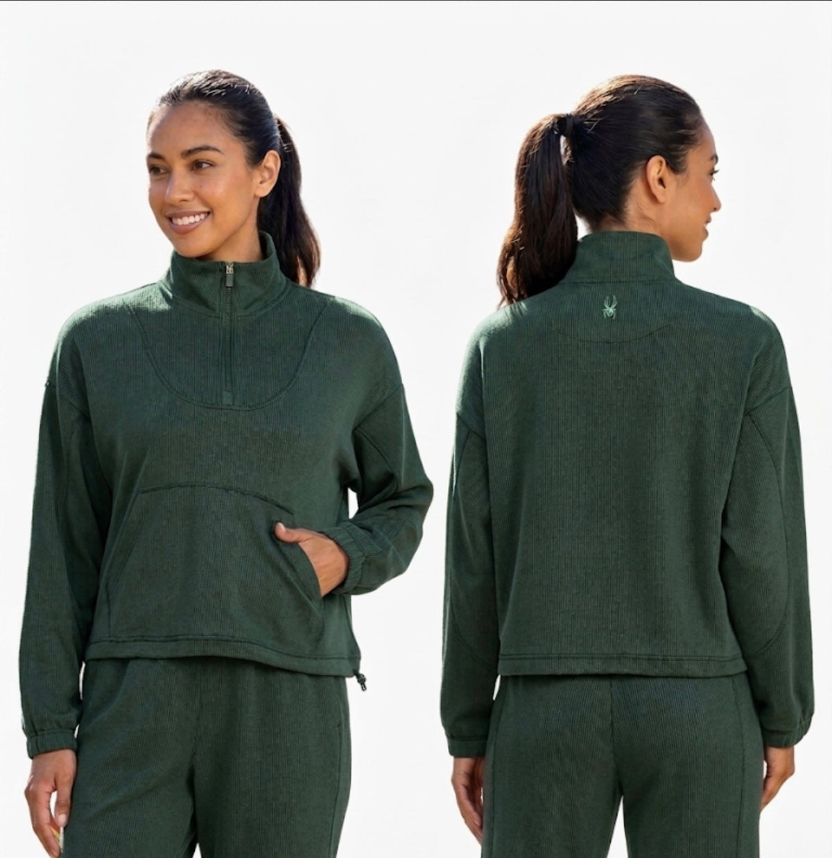 Spyder Women’s Active/Sport Half-Zip Pullover Sweatshirt