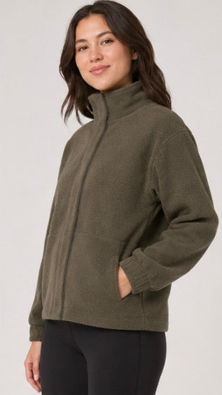 Mondetta Women’s Sherpa Fleece Jacket