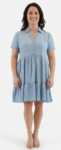 Simon Chang Tiered Dress (Robe étagée)