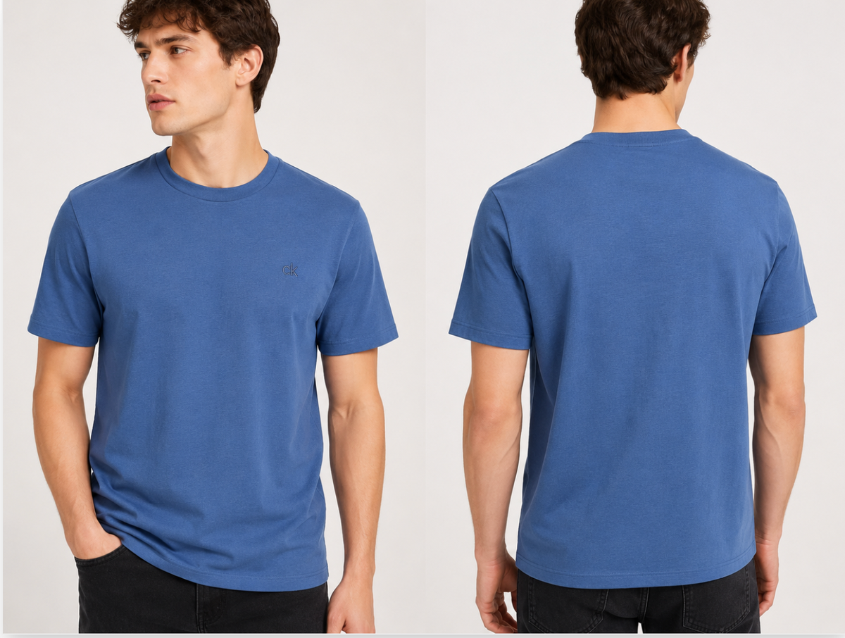 Calvin Klein Men's Textured Crewneck T-Shirt
