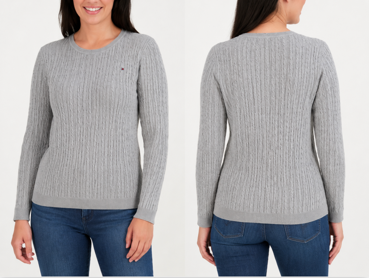Tommy Hilfiger Women's Cable-Knit Sweater