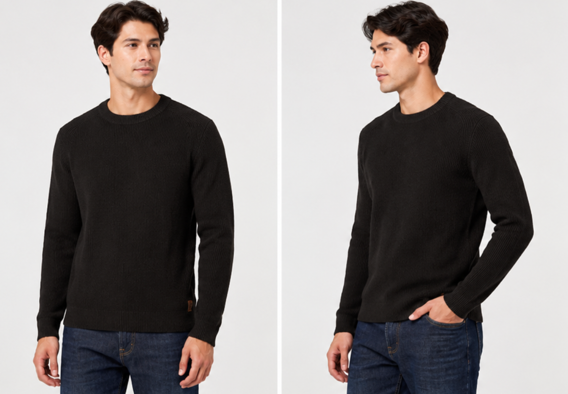rib-knit sweater United Colors