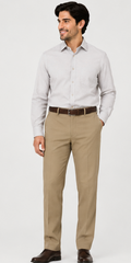 straight-fit dress pants from Haggar