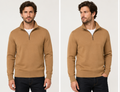 quarter-zip knit sweater from Banana Republic