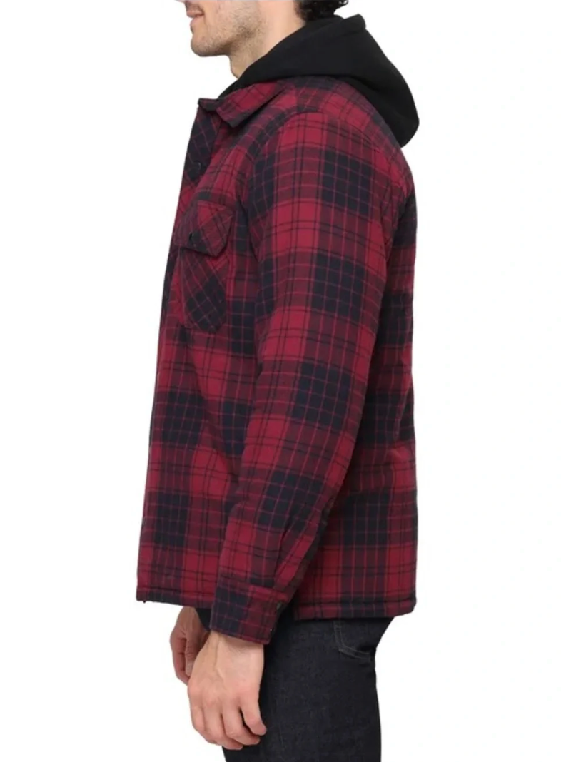 The BC Clothing Co. - Men's Quilted Hooded Jacket